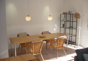 Apartments in a former cork factory, near the Spanish border and the Mediterranean Sea
