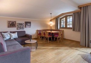 App. 8 "Weitblick" 100 m² 2-7 pers., 2 bedrooms, 2 bathrooms - Appartements Schedererhaus