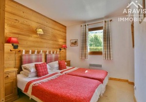 Appart 4 étoiles au Chinaillon : 4 chambres pour 9 pers, grande terrasse sud, proche pistes et village - FR-1-391-93