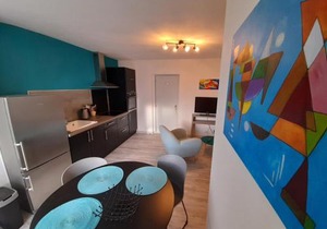 Appartement 2 chambres avec Wi-Fi, proche centre-ville et thermes de La Roche-Posay - FR-1-541-10