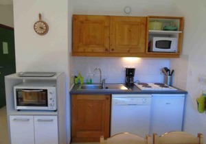 Appartement 2 pièces + cabine, 6 pers, à Valfréjus, draps inclus, animaux admis - FR-1-561-15