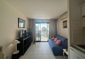 Appartement 2 pièces climatisé avec piscine à 200m de la plage - FR-1-609-2