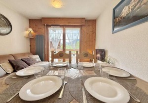 Appartement 2 pièces cabine à Praz-sur-Arly - 6 personnes avec parking - FR-1-603-10