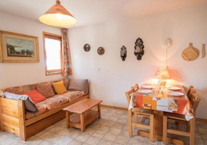 Appartement 29m² à Aussois, proche navettes gratuites, piscine et commerces, capacité 4 personnes. - FR-1-508-148