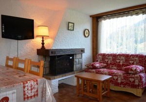 Appartement 3 pièces/6 pers avec cheminée et parking couvert - FR-1-241-229