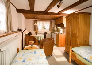 Appartement A2, 28qm, 1 Wohn-/Schlafzimmer, max. 2 Personen