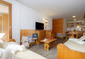 Appartement au centre de la station, Casiers à ski