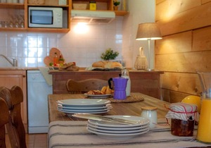 Appartement au centre de la station, Casiers à ski