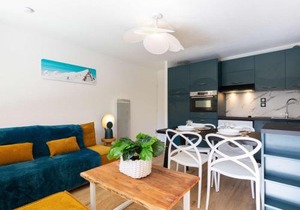 Appartement calme avec jardin/terrasse, à 5 min du centre, 6 pers, parking privé, navette gratuite. - FR-1-296-159