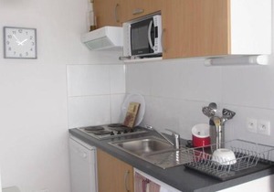 Appartement cosy 6 pers. à Arette, 2 chambres, kitchenette, lave-vaisselle, lave-linge, casier à skis - FR-1-602-51