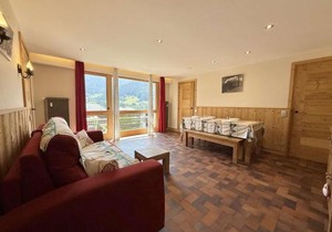 Appartement cosy au cœur de Praz-Sur-Arly - 5 pers, proche centre et pistes, parking et casier ski - FR-1-603-35