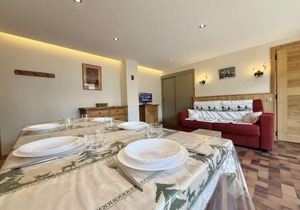 Appartement cosy au cœur de Praz-Sur-Arly - 5 pers, proche centre et pistes, parking et casier ski - FR-1-603-35