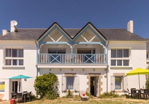 Appartement face à la plage avec cour commune, BBQ et wifi à Piriac-sur-Mer - FR-1-306-1188