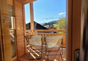 Appartement lumineux et spacieux avec 2 terrasses, proche des pistes et commerces aux Gets - FR-1-598-94