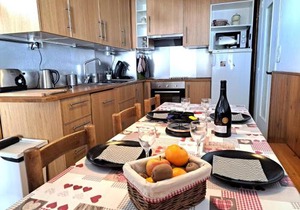 Appartement T3 cosy pour 8 pers. à Pra-Loup, à 50m des pistes avec balcon et parking privé - FR-1-165A-78