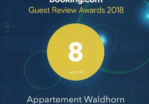 Appartement Waldhorn, 30qm, 1 Wohn-/Schlafzimmer, max. 2 Personen