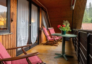 Appealing Apartment in Osterode OT Kamschlacken with Balcony