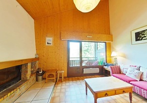 Apt 3 rooms, 7 pers, fireplace, garage, near slopes