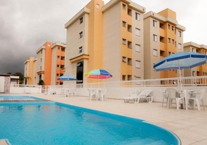 Apto Ubatuba Condomínio Sun Way Piscina Churrasqueira