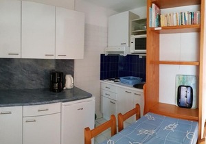 Argelès-sur-Mer, T2 + Cabine, 6 pers., plage à 100m, parking, ascenseur - FR-1-388-19