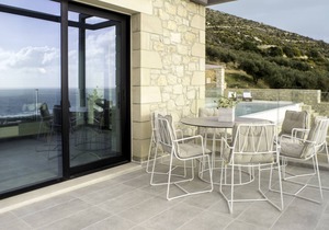 ASPALATHOS FALASSARNA VILLAS":LUXURY VILLA WITH VIEW IN