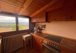 Attic Apartment near Lake Constance with Wi-Fi and Balcony