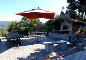 Attractive apartment in farmhouse with pool in beautiful surroundings