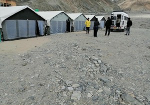 Auspicious Camp Pangong