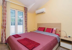 Awesome apartment in Prcanj with 1 Bedrooms and WiFi