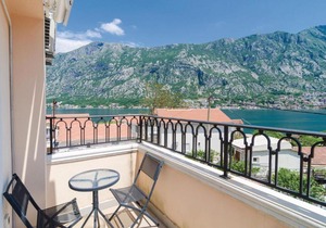 Awesome apartment in Prcanj with 1 Bedrooms and WiFi