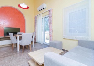 Awesome apartment in Prcanj with 1 Bedrooms and WiFi