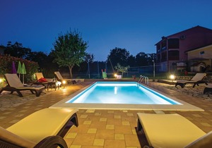 Awesome home in Vinez with house a panoramic view