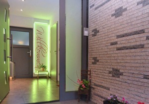 Barrier-free, modern apartment with terrace at the foot of Hallenburg Castle