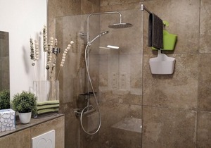 Barrierefreie Ferienwohnung mit Regenfalldusche