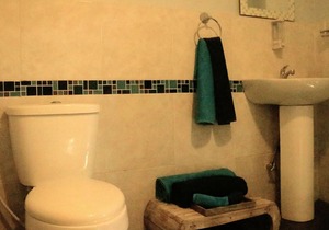 Batur Sunrise Guesthouse ~ Family room with garden view
