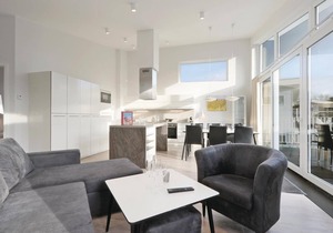 Beach front apartment