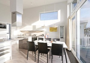 Beach front apartment