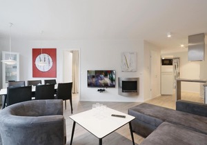 Beach front apartment