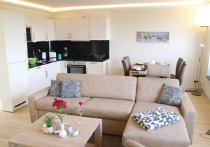 Beach front apartment in Prora/Rügen