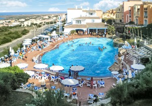 Beach front apartment in Stintino