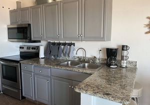 BEACH FRONT condo with amazing views of the Gulf of Mexico.