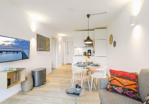 Beach front apartment