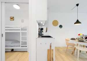 Beach front apartment