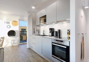 Beach front apartment