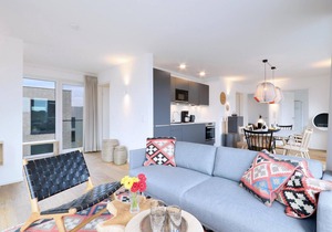 Beach front apartment
