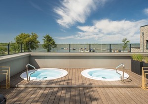 Beach front apartment