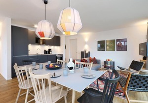 Beach front apartment