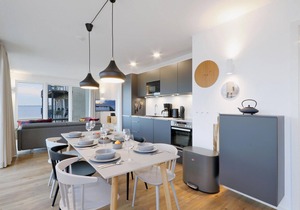 Beach front apartment