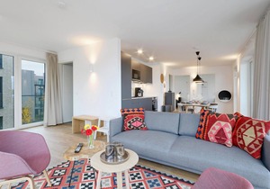 Beach front apartment