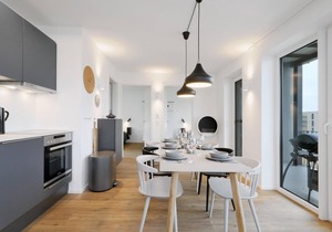 Beach front apartment